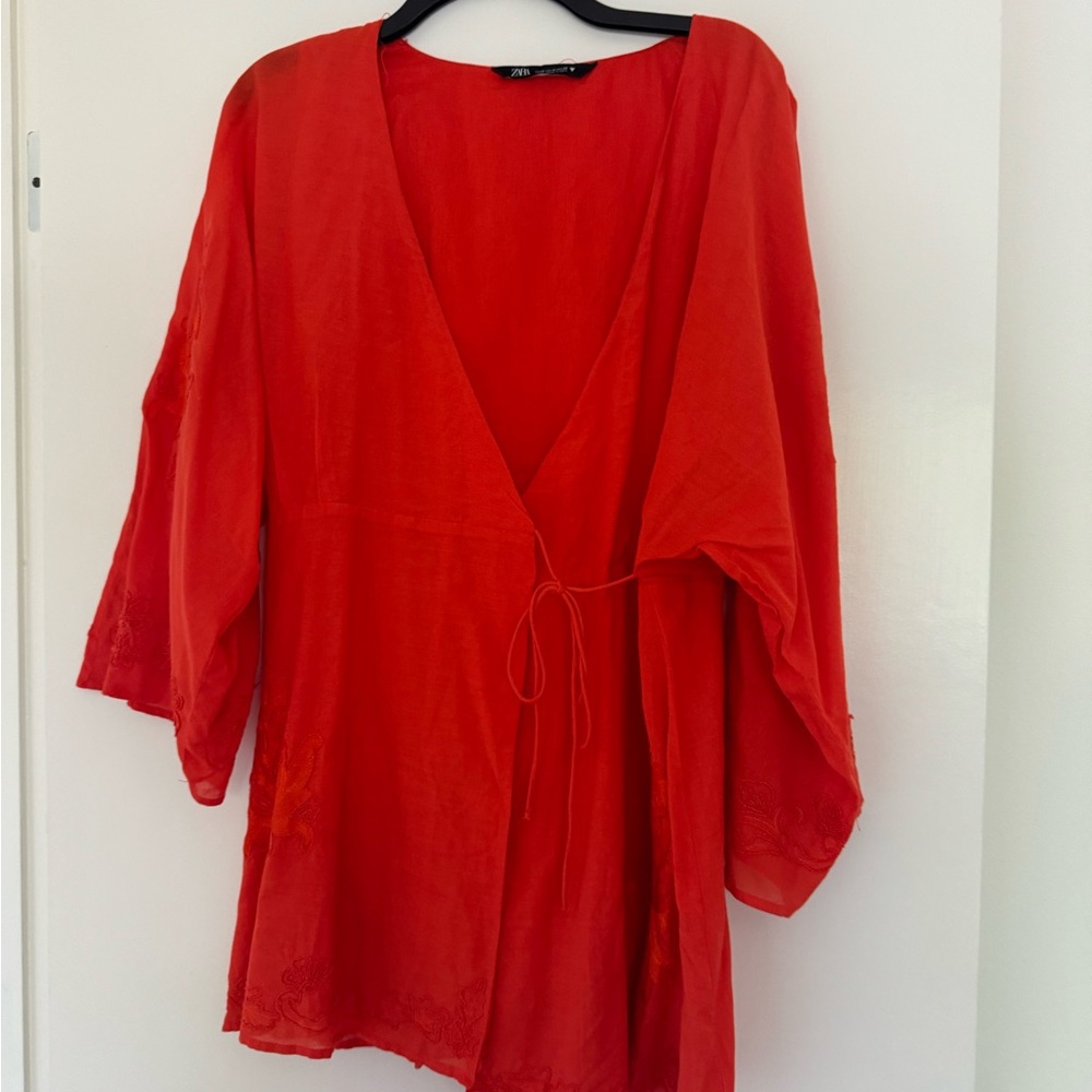 Zara wrap dress